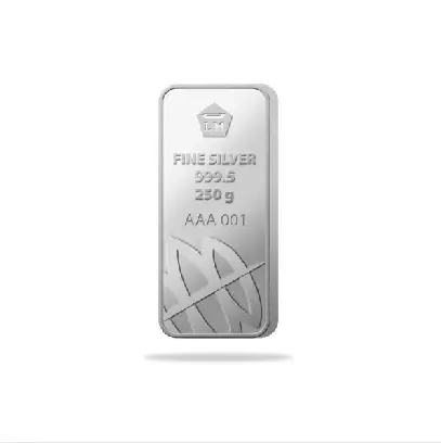 Perak batangan 250 gram