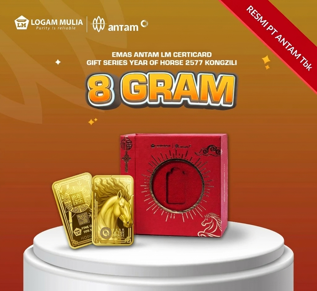 Emas Imlek Year of The Horse - 8 gram