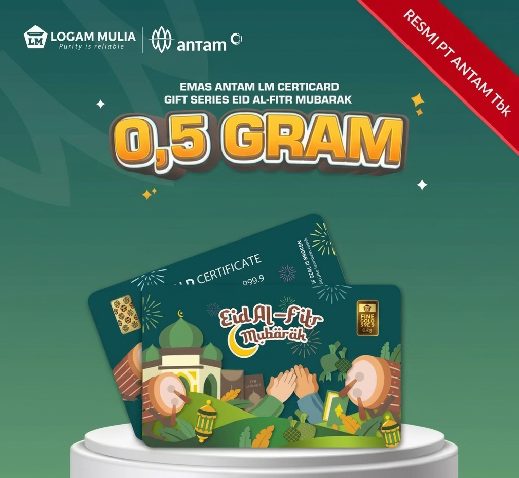 Happy Eid Mubarak - 0.5 gram