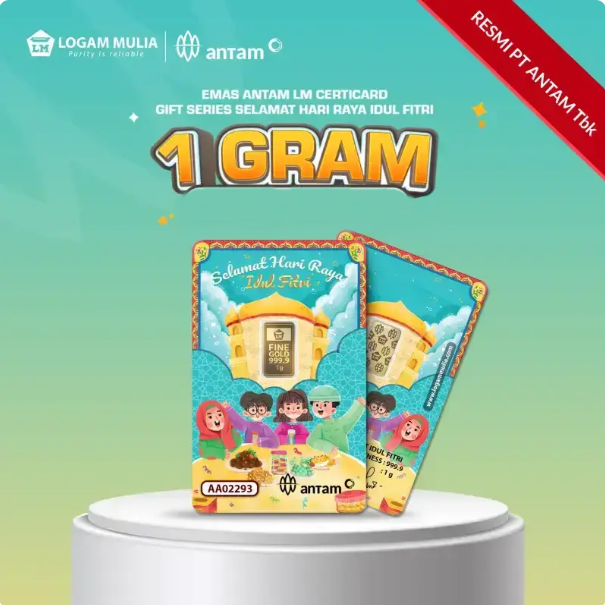 Emas Antam LM Gift Series Idul Fitri 2026 - 1 gram
